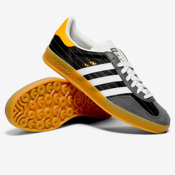 🐝 ADIDAS GAZELLE INDOOR FEATHER WHITE YELLOW 🐝